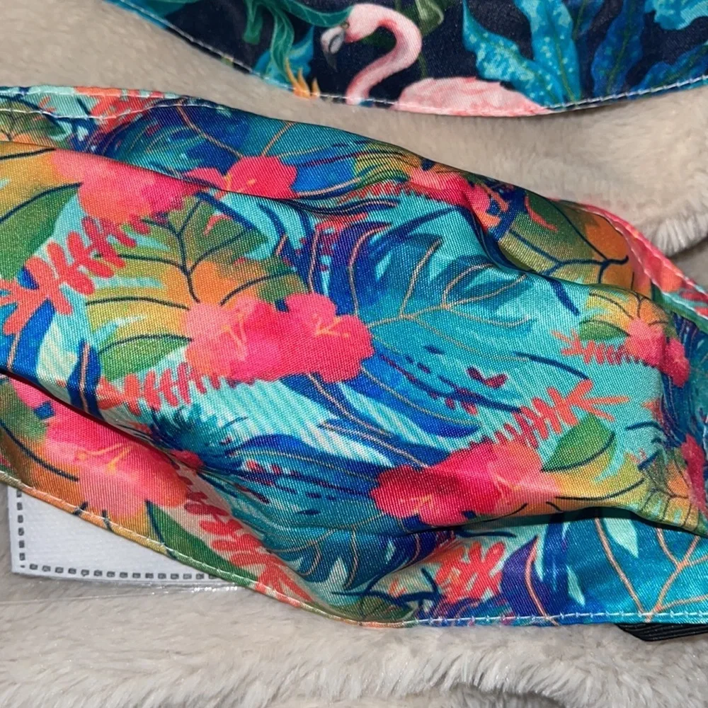 New set/2 tropical face masks